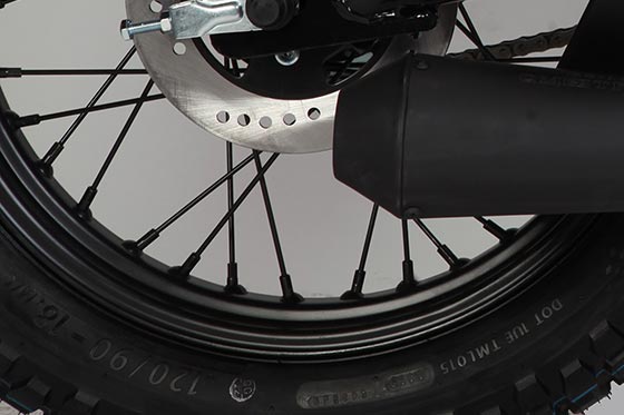 Mutt RS13 125cc Rear Disc Brake