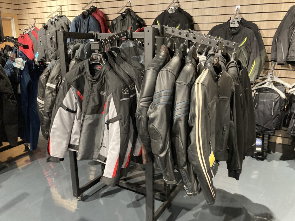 motorcycle jackets in store