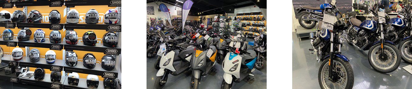 The Dearden Motorcycles Showroom