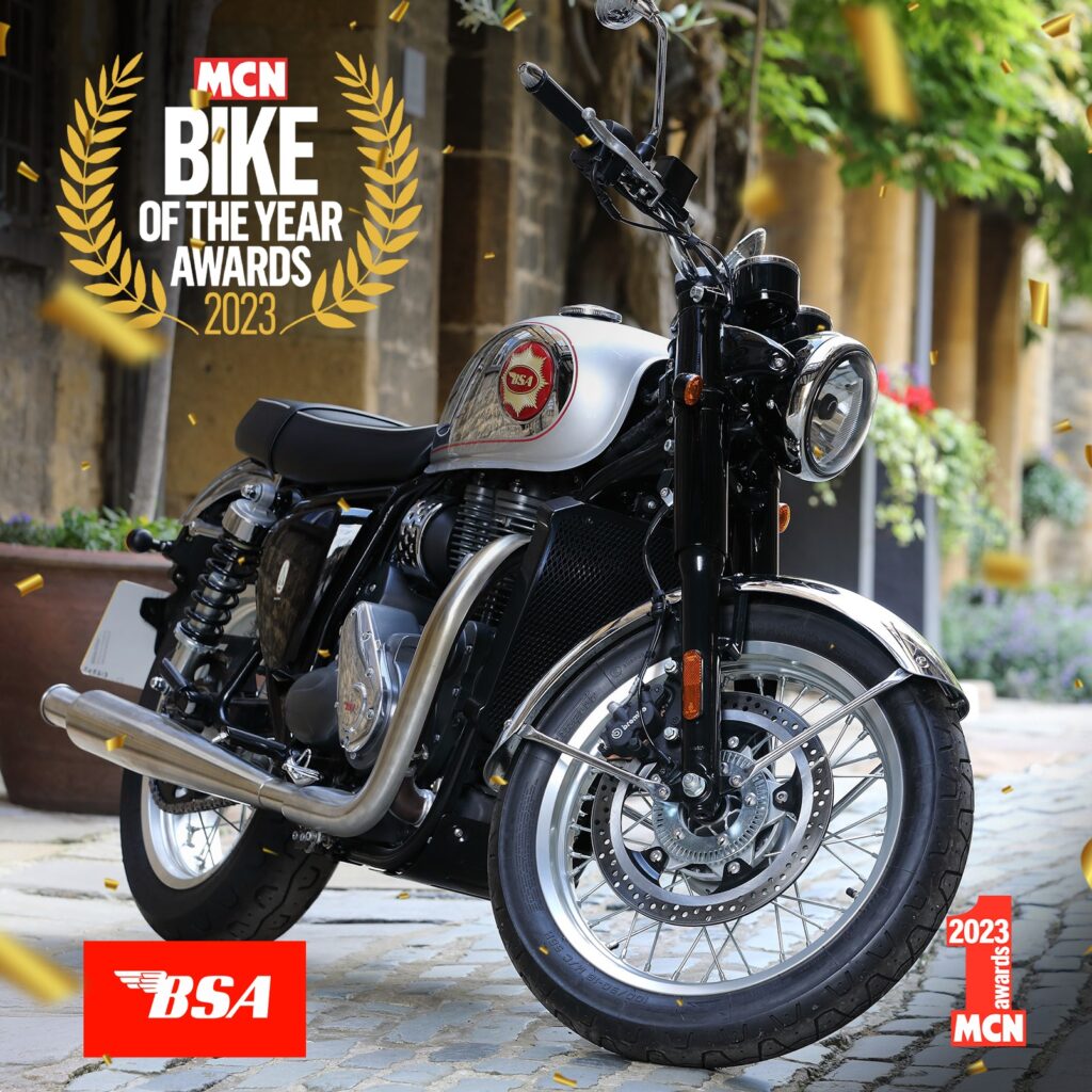 BSA MCN Bike of the year