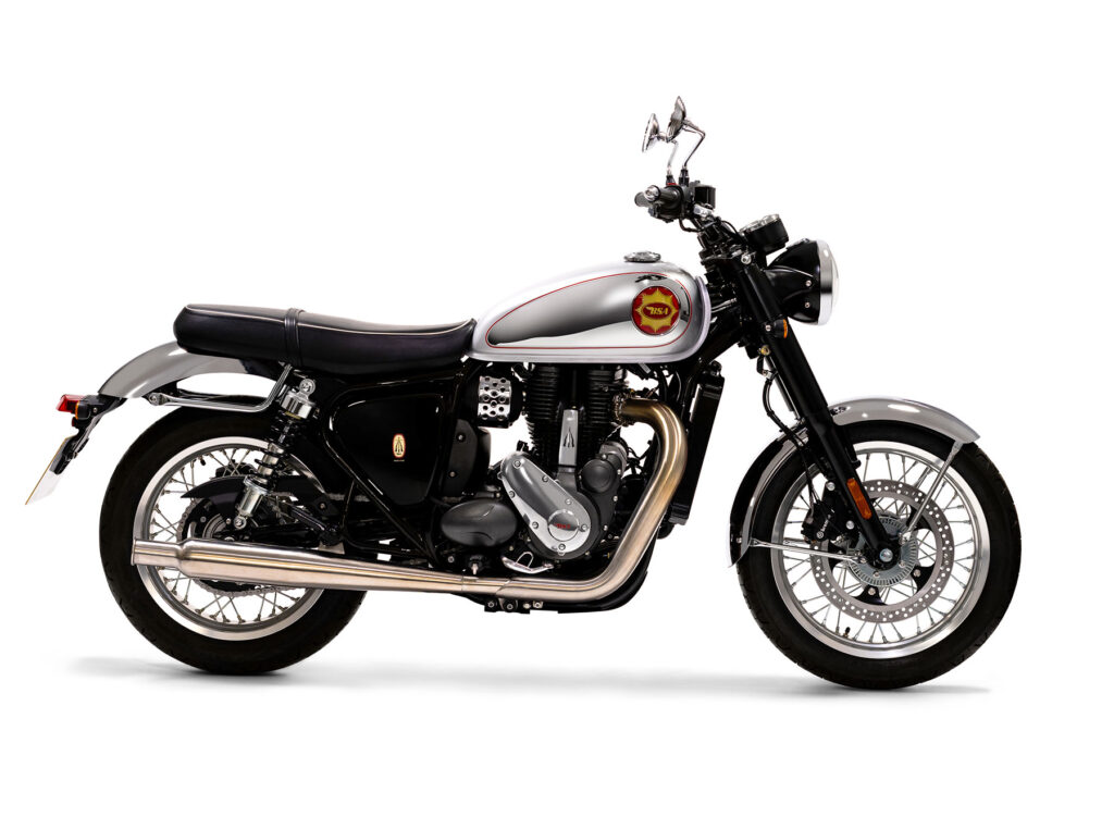 BSA Gold Star in Chrome