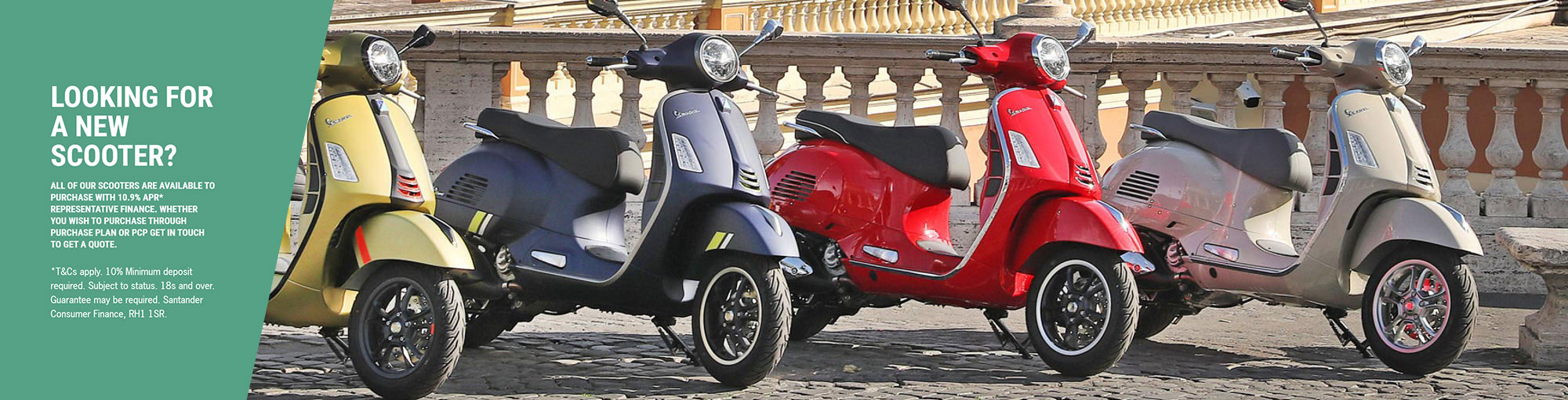 Vespa - looking for a new Scooter?